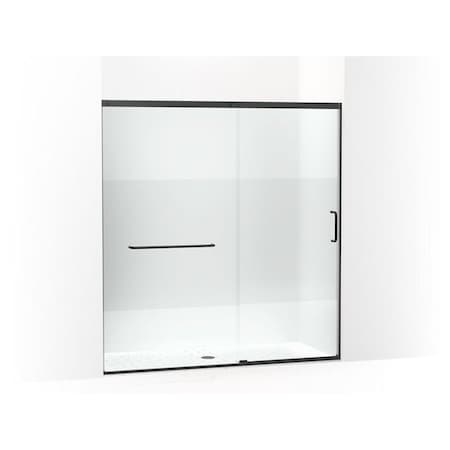 Kohler Elate 5/16 Shower Door 75 1/2 X 71 5/8 K-707617-8G81-BL